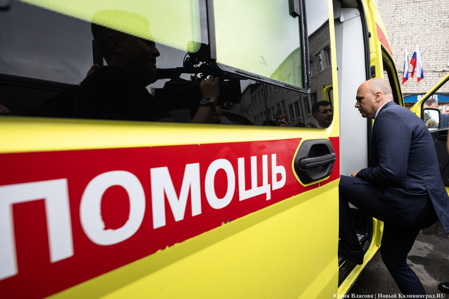 После пробежки — рабочий визит: как губернатор Станцию скорой помощи осматривал (фото)
